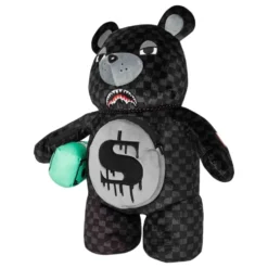Dripping Sharks in Paris Moneybear Teddy Bear Rygsæk