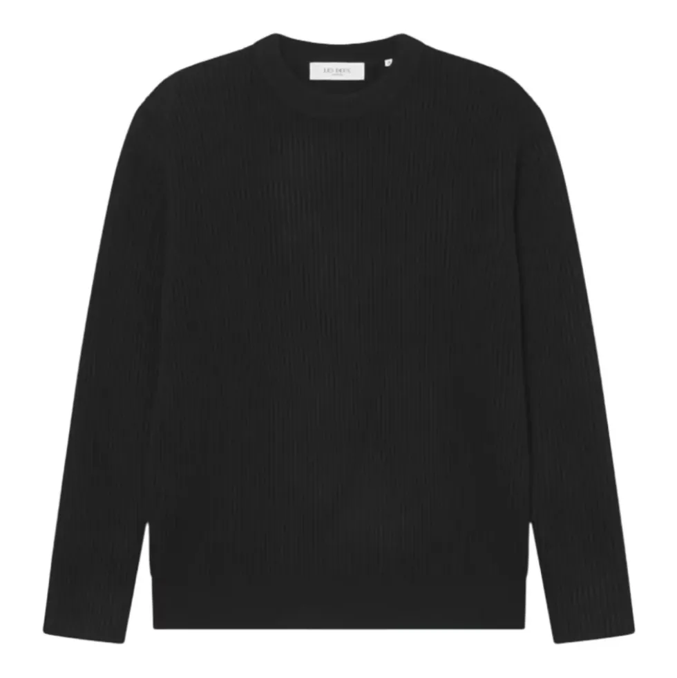 Eddie Wool Rib Crewneck Knit