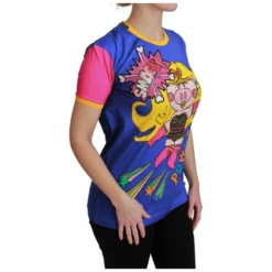 Elegant bomuldst-shirt med Supergirl-motiv