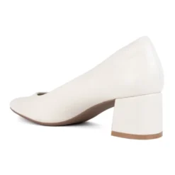 Elegant Hvide Formelle Pumps