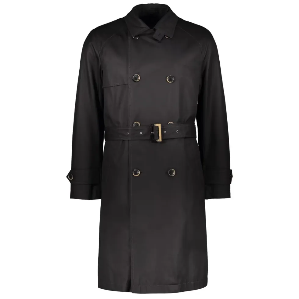 Elegant Trenchcoat med justerbart bælte