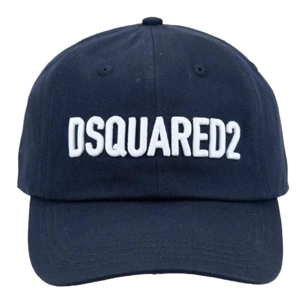 Embossed Logo Baseball Cap Fibbia
