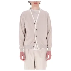 English Rib Cotton Cardigan