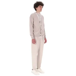 English Rib Cotton Cardigan