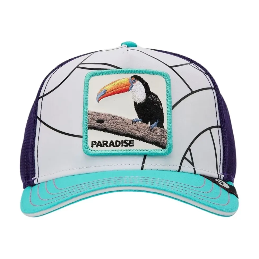Farveskiftende Trucker Cap Paradise Blå