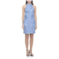 Flower Mesh Mini Dress