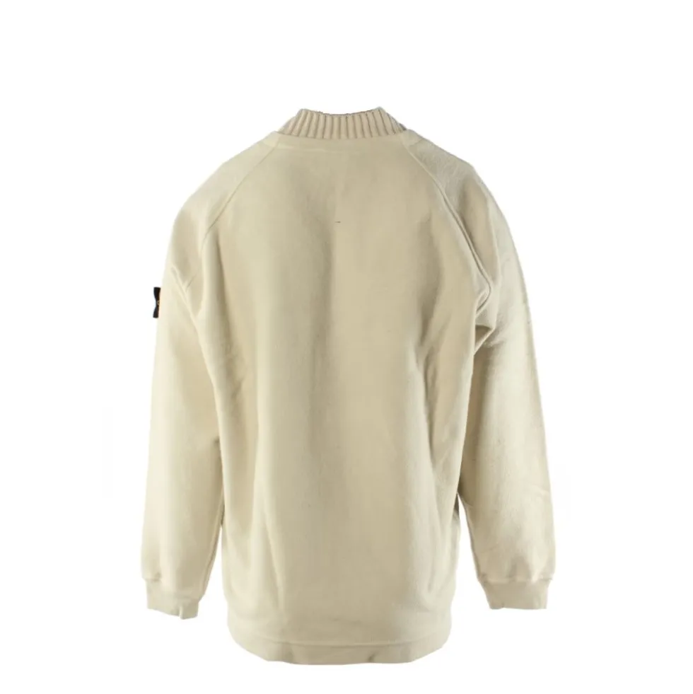 Fluffy Turtleneck Sweatshirt