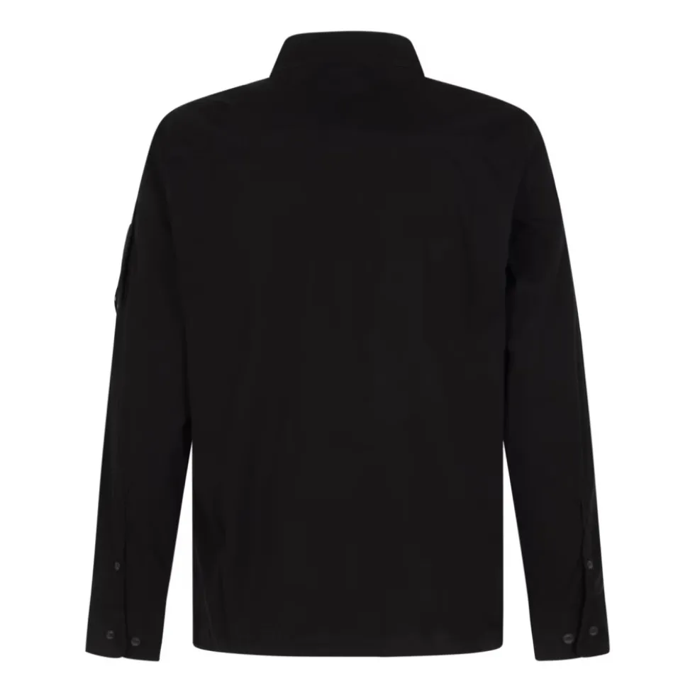 Gabardine Zipped Overshirt