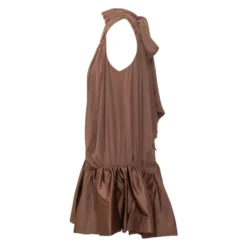 Gathered Mini Dress