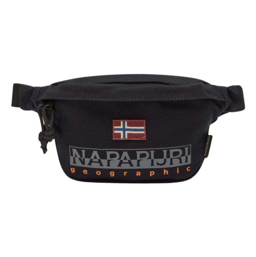 Genbrugspolyester Sort Waistband 4 Bæltetaske