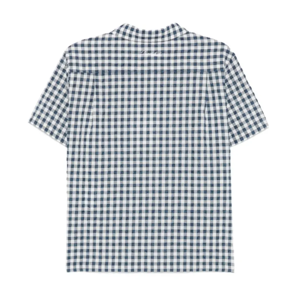 Gingham Kortærmet Skjorte