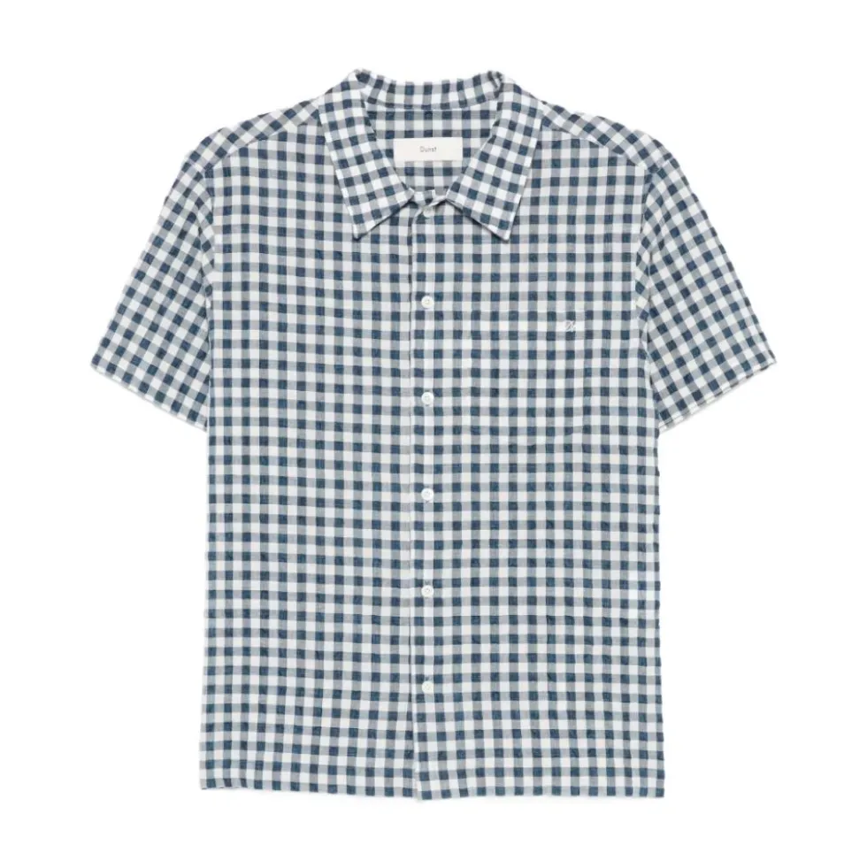 Gingham Kortærmet Skjorte