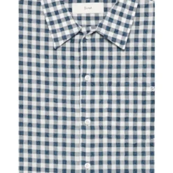 Gingham Kortærmet Skjorte