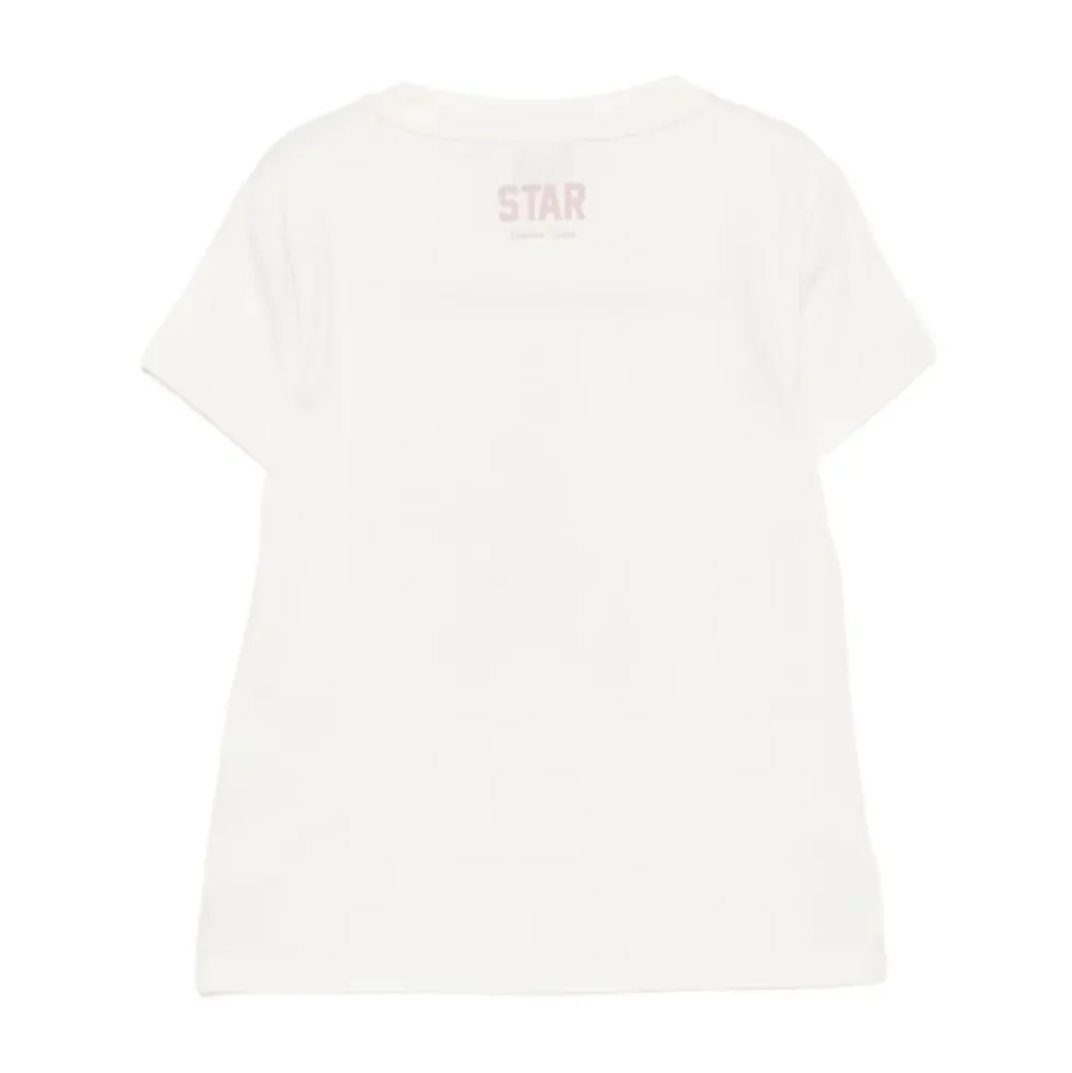 GOLDEN GOOSE KIDS T-shirts og Polos Hvid