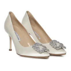 Hangisi 90 Satin Pumps