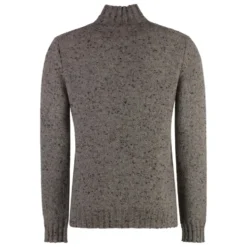 Heather Cashmere Turtleneck Sweater
