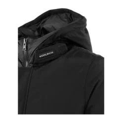 Herre Polar Høj Krave Parka Sort