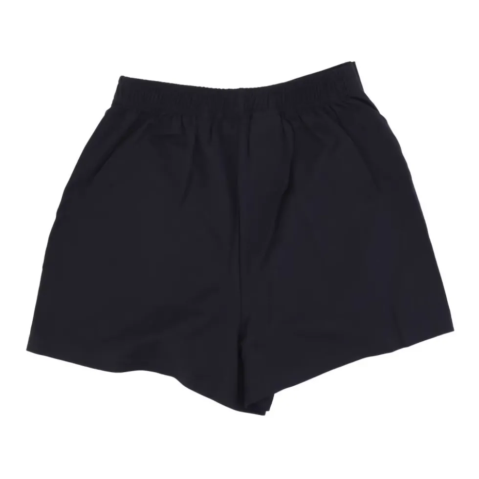 Højtaljet Sort Skønhed Nederdel Shorts