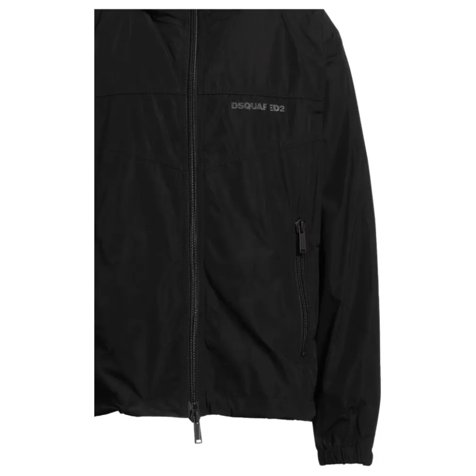 Hooded Windbreaker Jacket