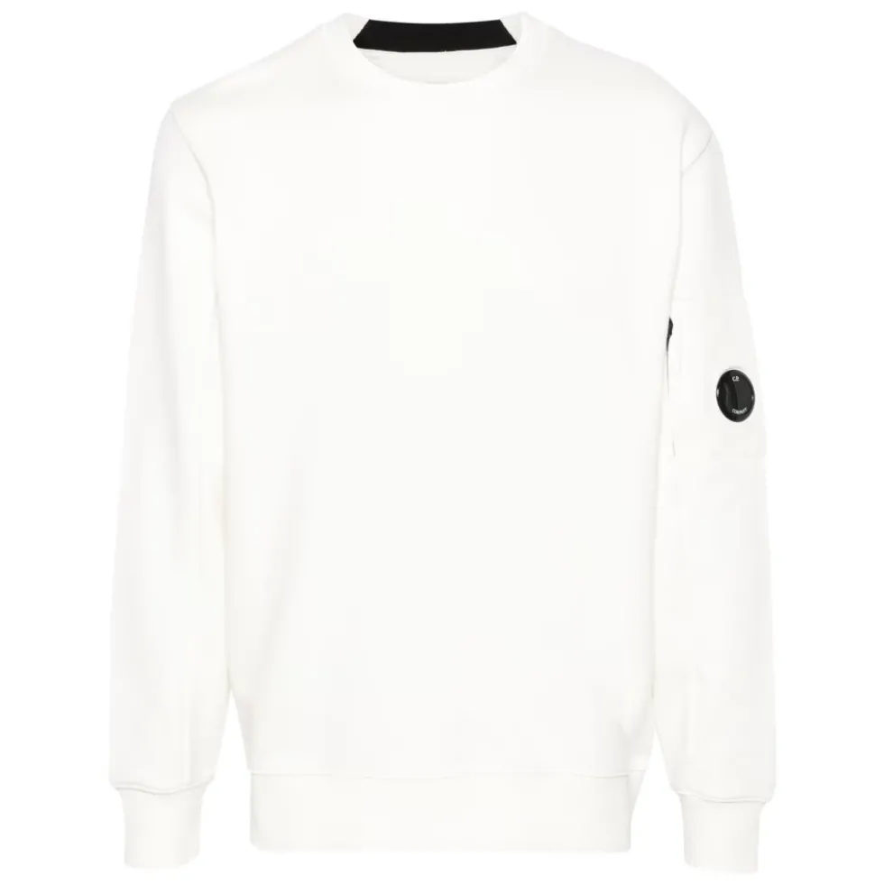 Hvid Gaze Crewneck Sweatshirt