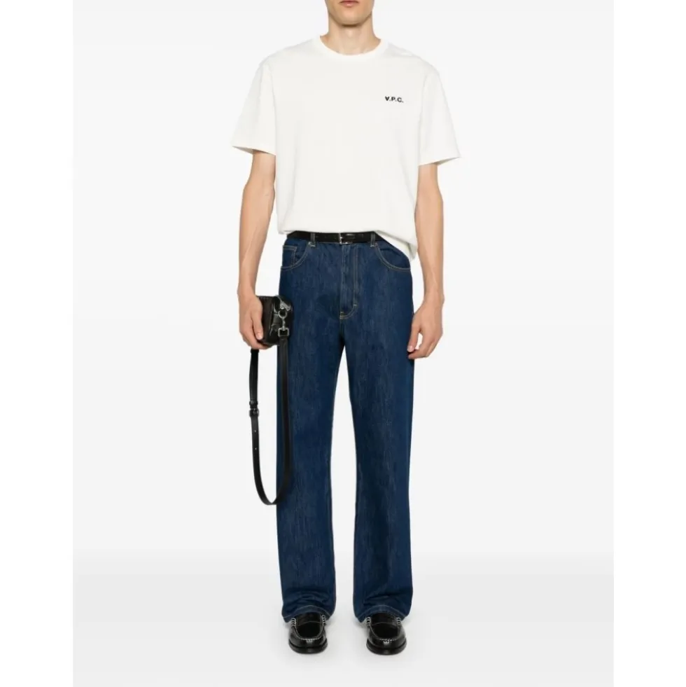 Hvid T-shirt til mænd AW25