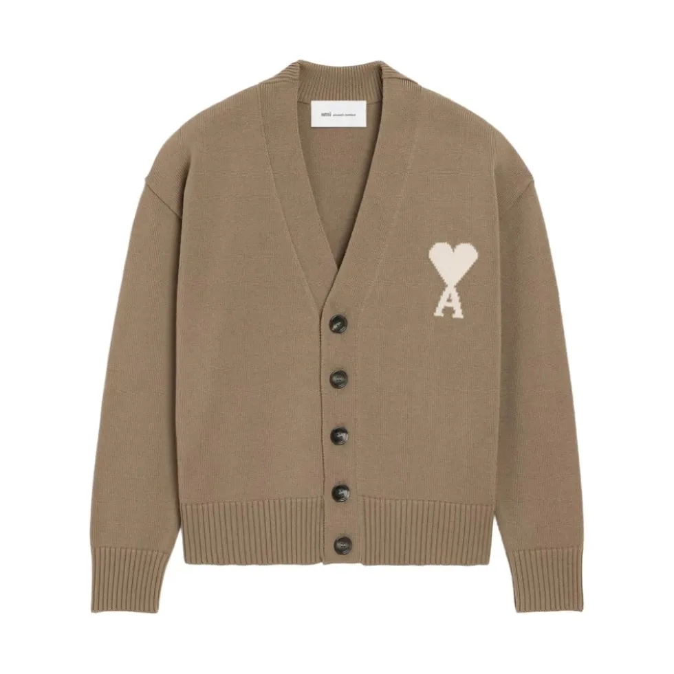 Intarsia Heart Cardigan