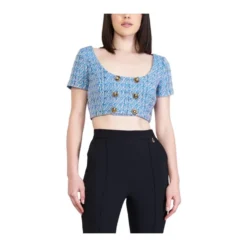 Intrikat Tweed Top
