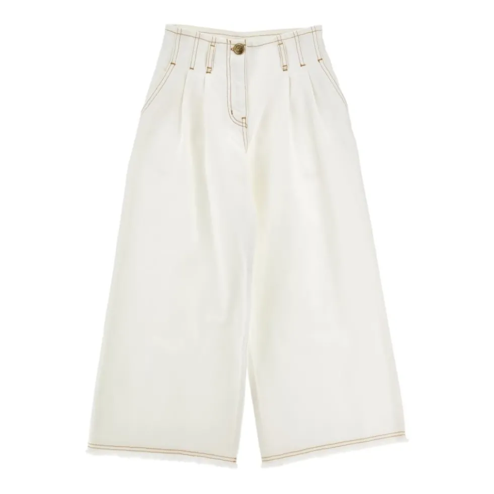Jeans sfrangiato