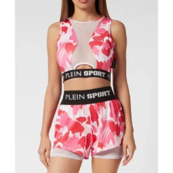 Jogging Cropped Top Camouflage