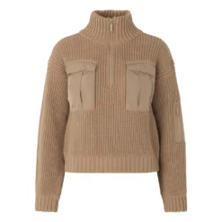 Kamel Merino Uld Sweater