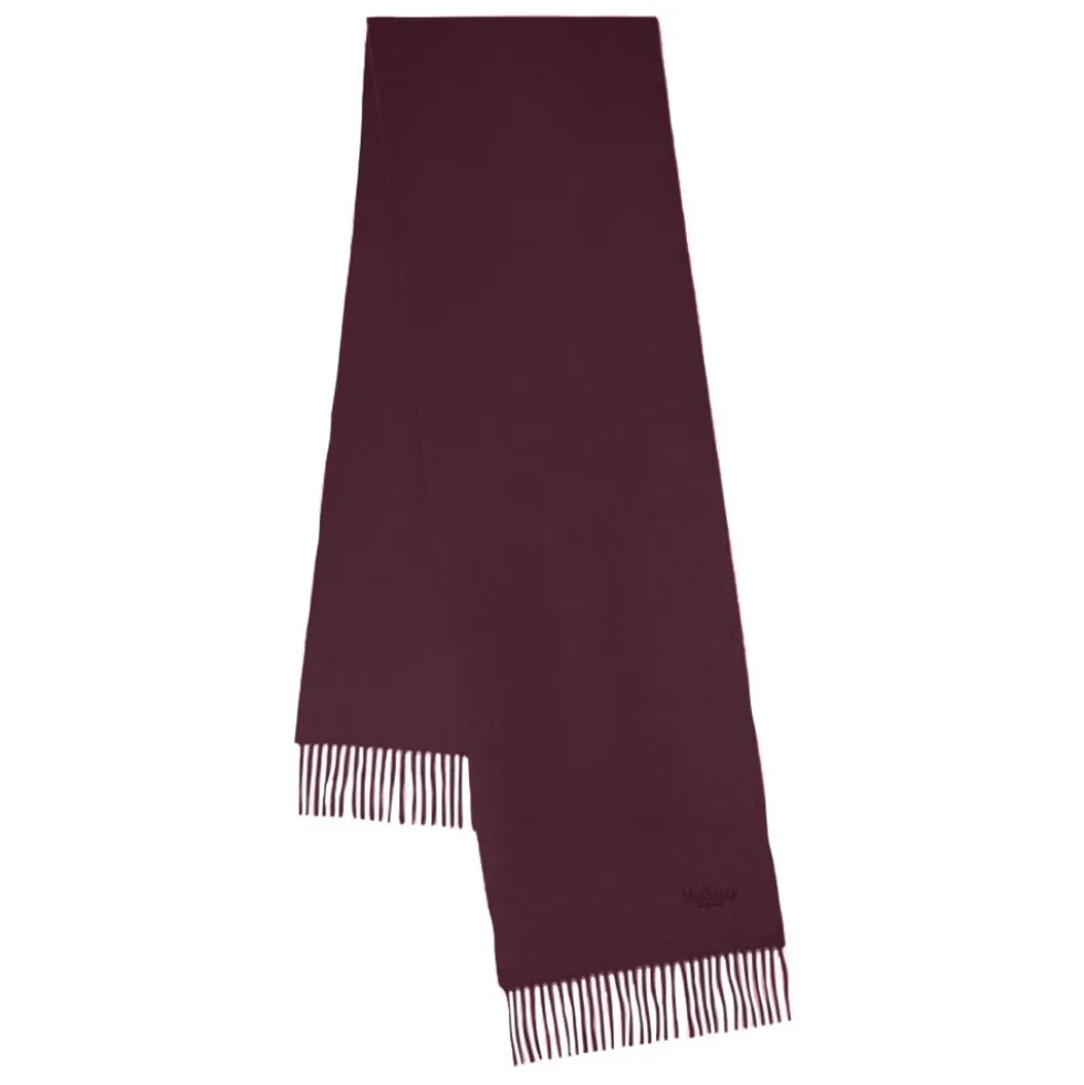 Kashmir Tørklæde i Black Cherry
