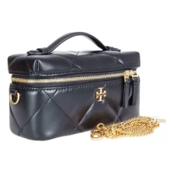 Kira Diamond Quilt East-West Vanity Case