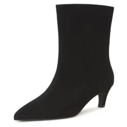 Kitten Heel Ankelstøvler Dolly - Sort