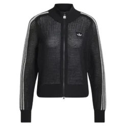 Knitted Crochet Firebird Track Top