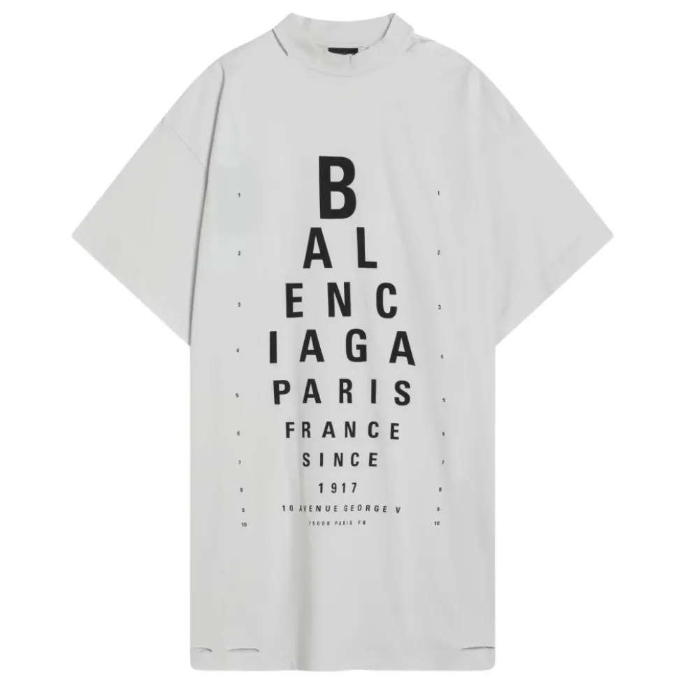Kortærmet T-shirt med Rund Hals