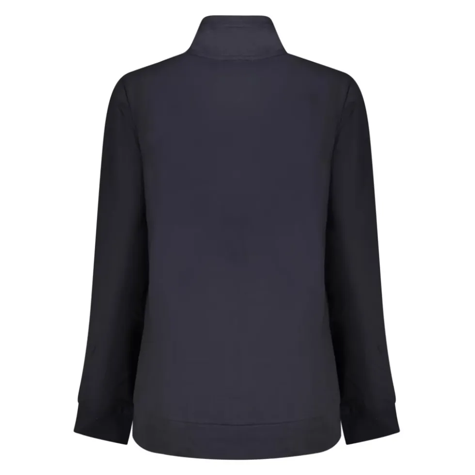Langærmet sweatshirt med lynlås