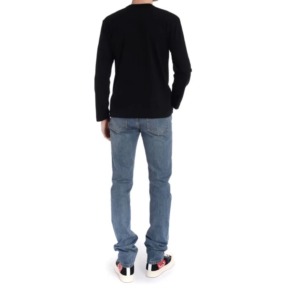 Langærmet T-shirt