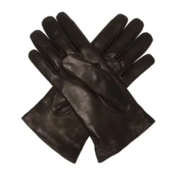 Læderhandsker med logo