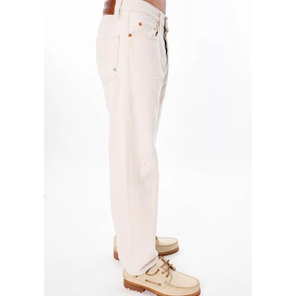 Legend Brugt Vask Beskadiget Straight Jeans