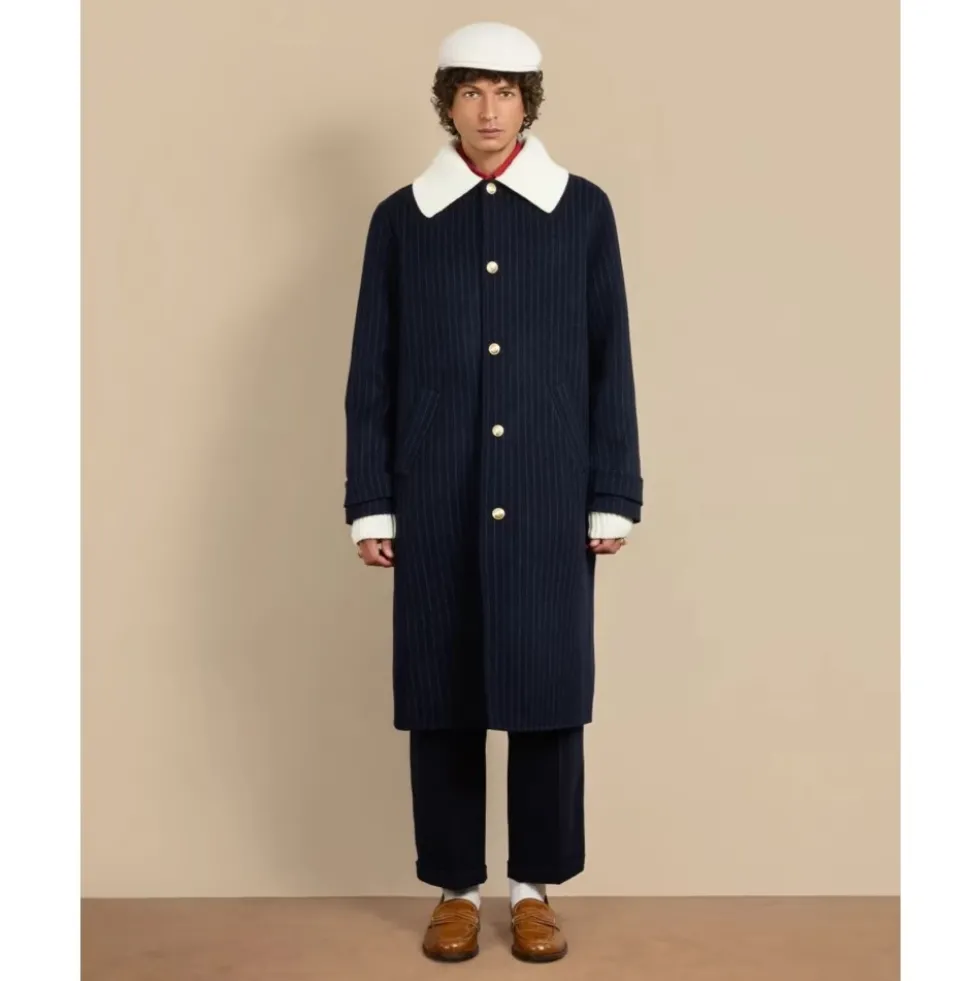Le Manteau Pinstripes