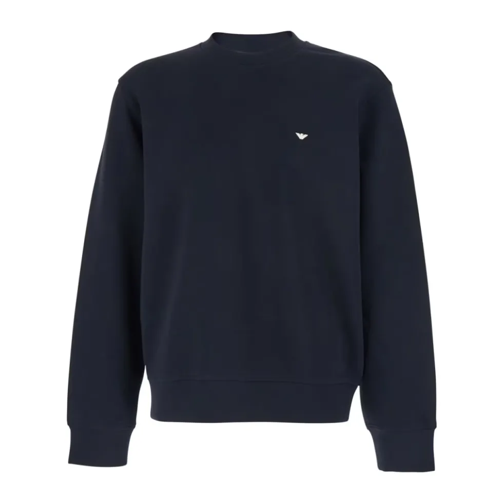 Logo-broderet Crewneck Sweatshirt