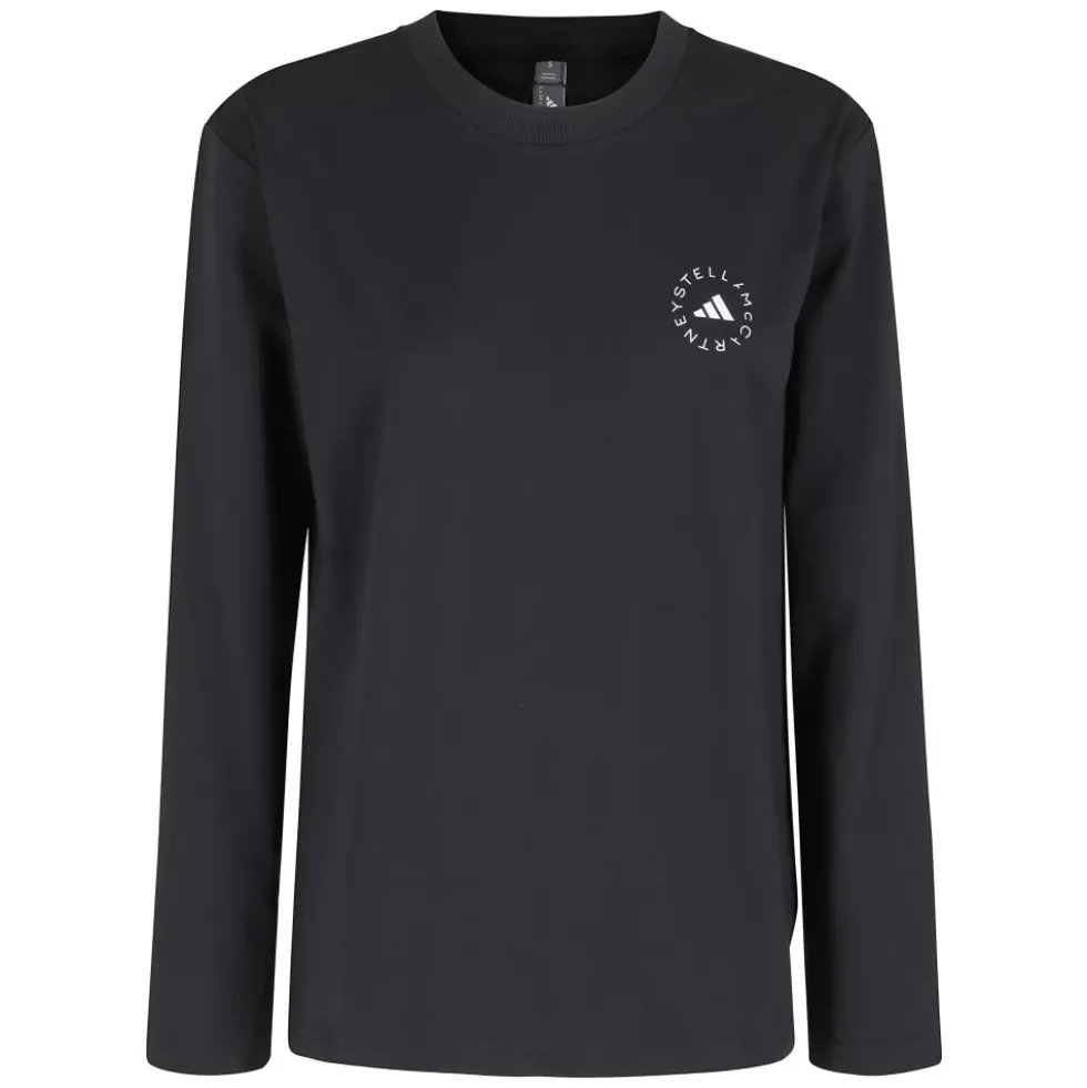 Logo Langærmet Klassisk T-shirt