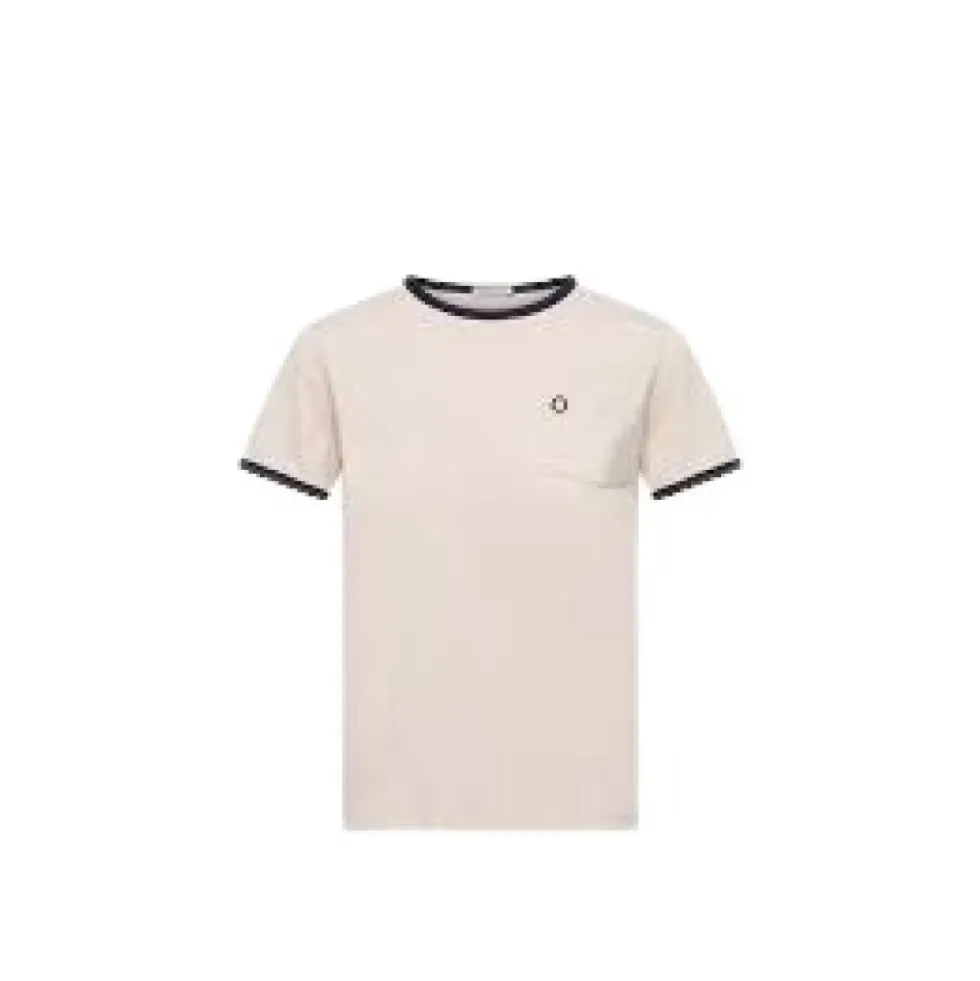 Logo-Print Bomulds T-Shirt
