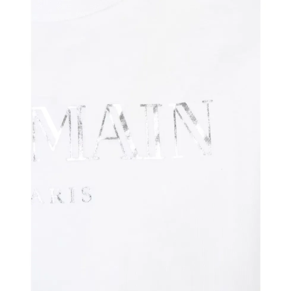 Logo Print Crew Neck T-shirt