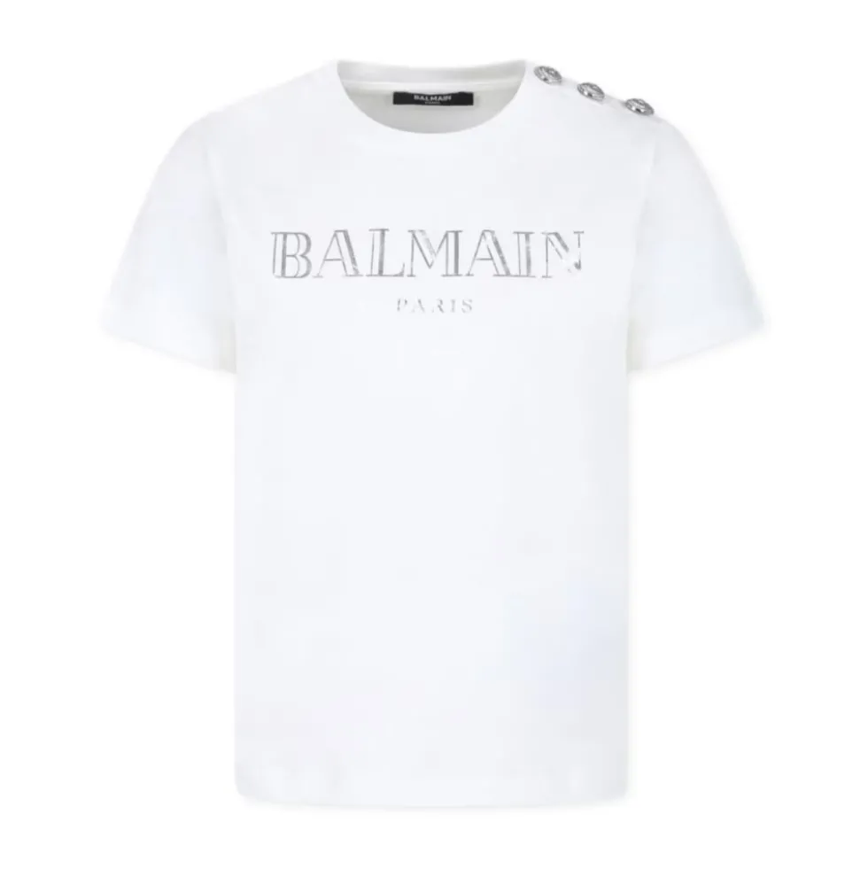 Logo Print Crew Neck T-shirt
