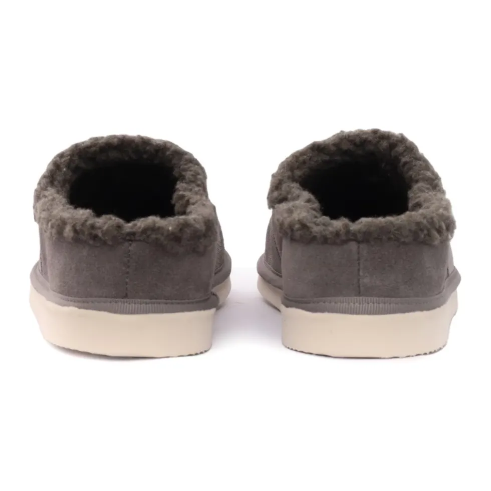 Logo Suede Slipper