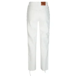 Loose Fit Laced Jeans