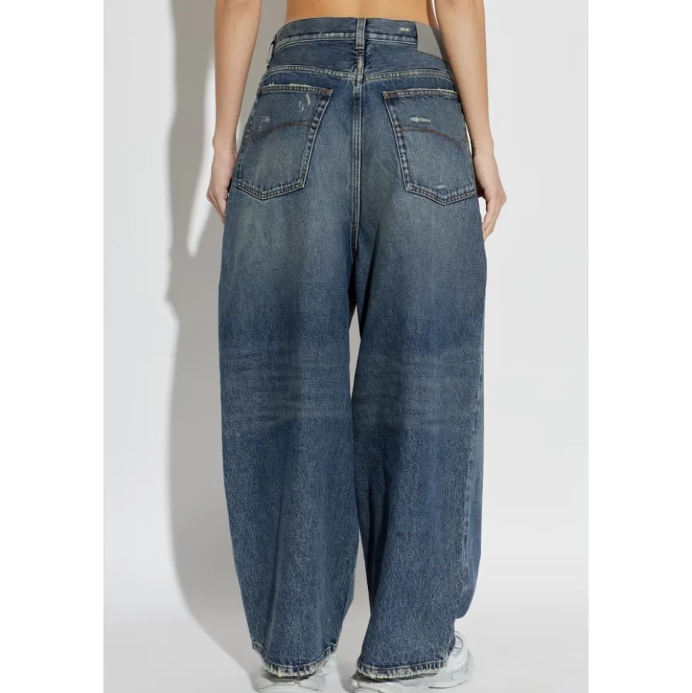 Low Crotch Baggy Jeans