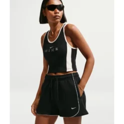 Løse Mid-Rise 3" Fleece Shorts