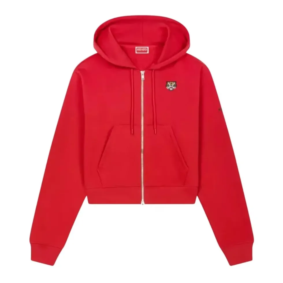 Lucky Tiger Zip-Up Sweatshirt